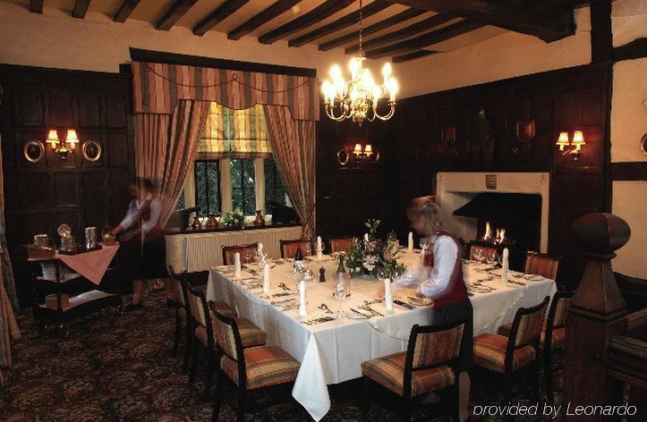 מלון Hadnall Albright Hussey Manor מסעדה תמונה